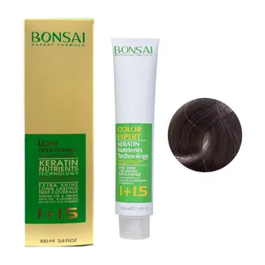 رنگ مو بنسای شماره 7/192 حجم 100 میلی‌لیتر رنگ سربی