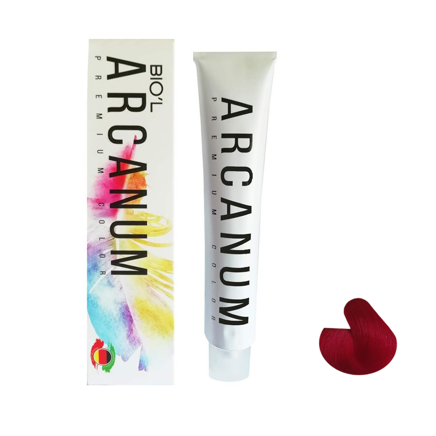 رنگ مو بیول مدل Arcanum شماره 8.66 حجم 120 میلی لیتر رنگ شرابی قرمز آتشین