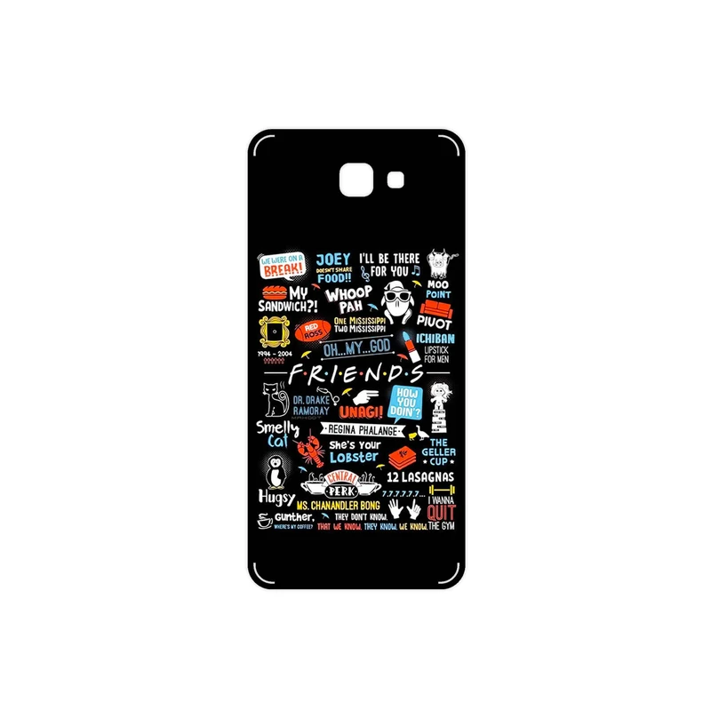 برچسب پوششی ماهوت مدل Friends 2 مناسب برای گوشی موبایل سامسونگ Galaxy J5 Prime