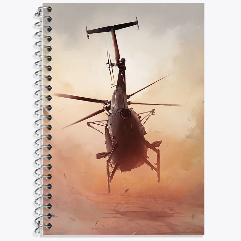 دفتر لغت 50 برگ خندالو طرح بالگرد کد F1136