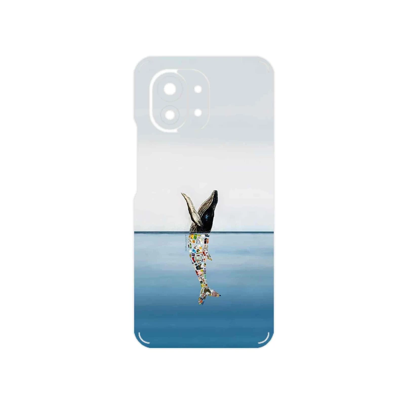 برچسب پوششی ماهوت مدل Collage of Sea Trash مناسب برای گوشی موبایل شیائومی Mi 11 5G