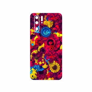 MAHOOT Vector Flower Garden Digital Art Cover Sticker for Huawei P30 Pro