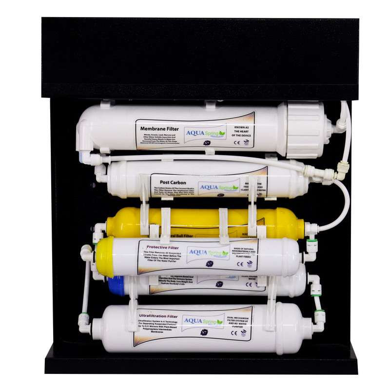 دستگاه تصفیه کننده آب آکوآ اسپرینگ مدل RO-S7-BZ 7200 به همراه رسوبگیر دستگاه تصفیه کننده آب آکوآ اسپرینگ مدل RO-S7-BZ 7200 به همراه رسوبگیر
