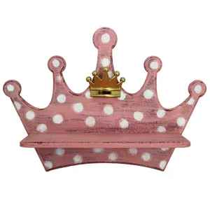 طبقه دیواری دست نگار طرح تاج کد 16-20
