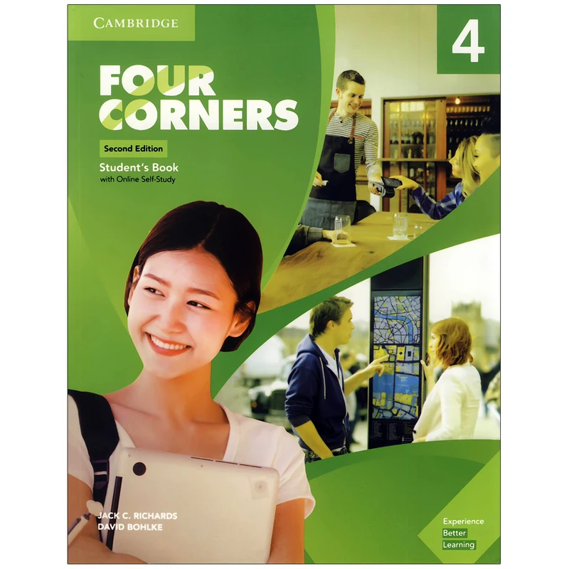کتاب four corners 4 2nd اثر Jack C. Richards and David Bohlke انتشارات کمبریج 
