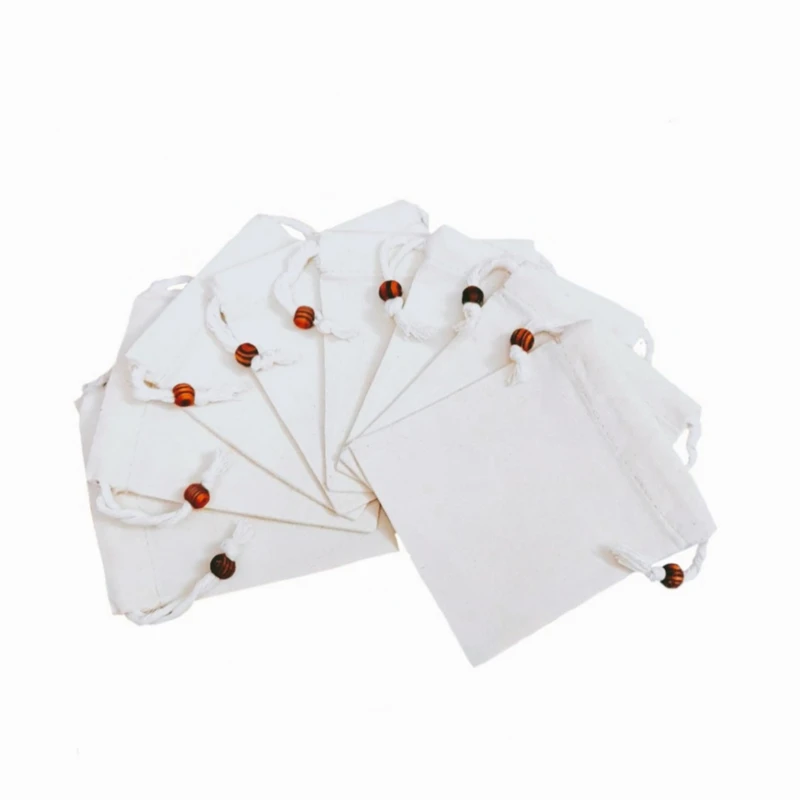 کیسه هدیه مدل الیاف طبیعی سایز کوچک کد 01 بسته 8 عددی