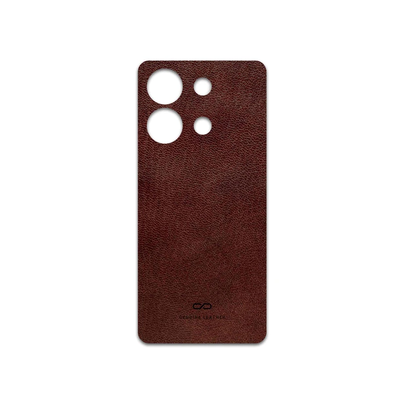 برچسب پوششی ماهوت مدل Natural-Leather مناسب برای گوشی موبایل شیائومی Redmi Note 13 4G