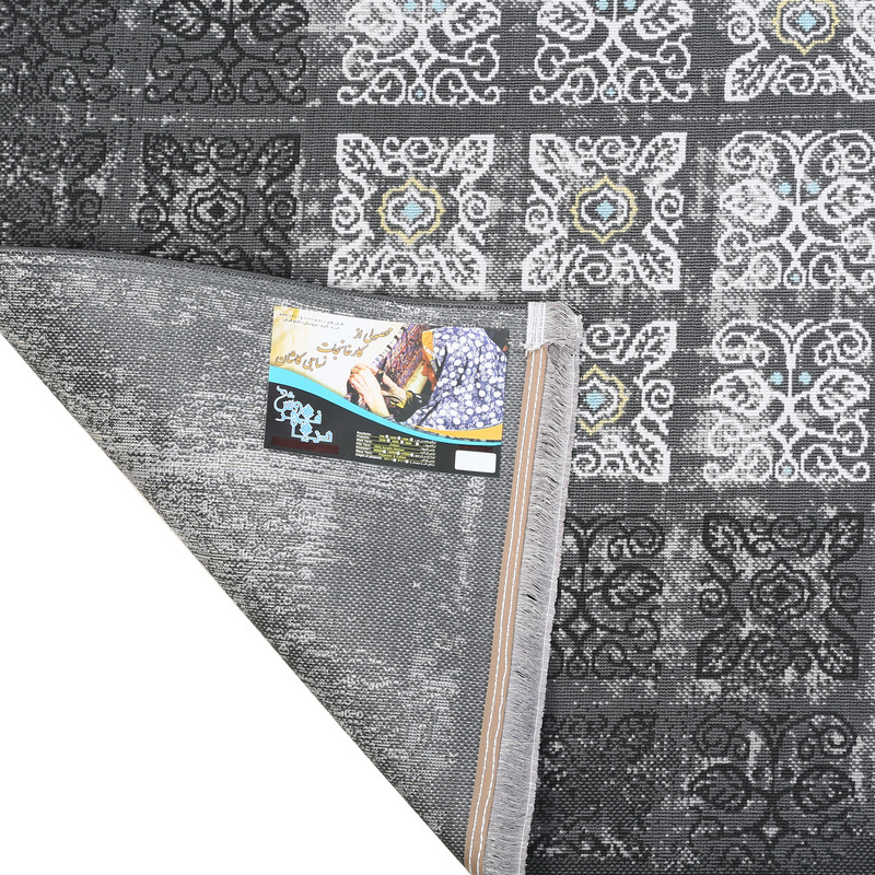 گلیم ماشینی دنیای فرش مدل هلن کد 2009 گلیم ماشینی دنیای فرش مدل هلن کد 2009