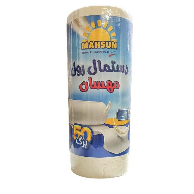 دستمال نظافت مهسان کد 01 بسته 50 عددی