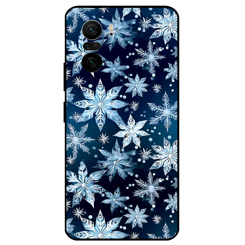 کاور مگافون طرح برف مدل 2824 مناسب برای گوشی موبایل شیائومی Poco F3 / Redmi K40 / K40 Pro 
