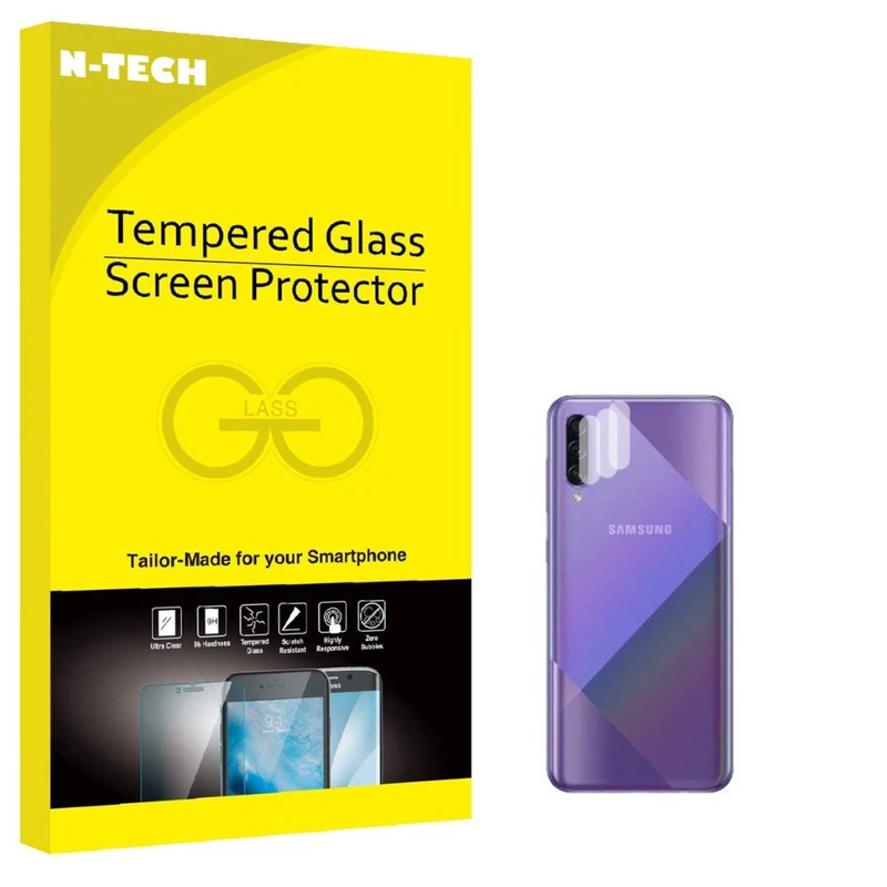 محافظ لنز دوربین انتک مدل LSNK-01 مناسب برای گوشی موبایل سامسونگ Galaxy A50s بسته سه عددی