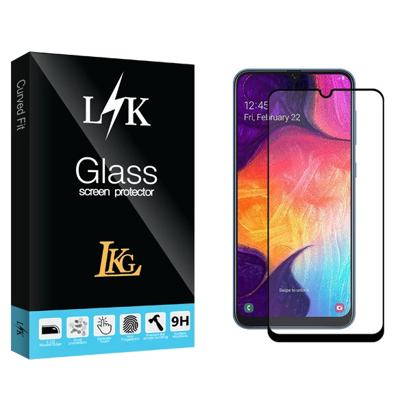 محافظ صفحه نمایش ال کا جی مدل LK Glass مناسب برای گوشی موبایل سامسونگ Galaxy A10