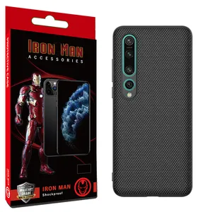 Iron Man Textured Cover For Redmi Mi 10