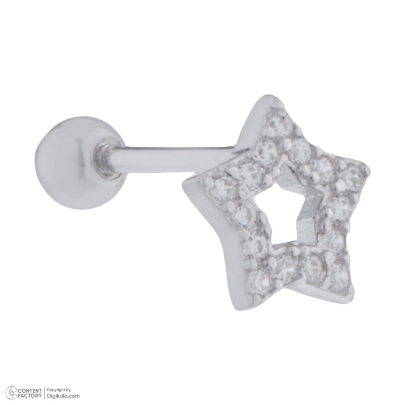 پیرسینگ نقره زنانه مایا ماهک مدل MSP053