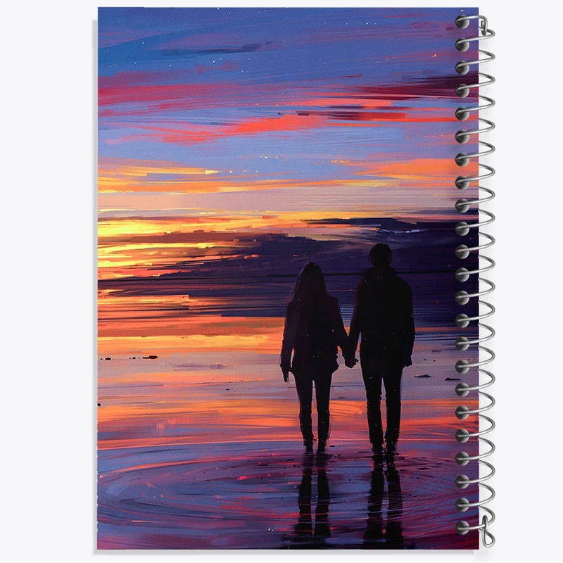 دفتر نت موسیقی 50 برگ خندالو مدل عاشقانه (Love) کد F337