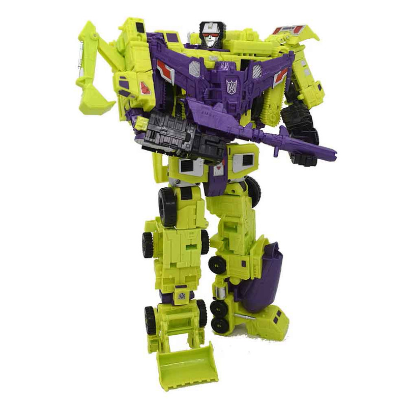 اکشن فیگور مدل ترنسفورمر سری کانسترکاتیکان طرح Devastator  مجموعه 6 عددی