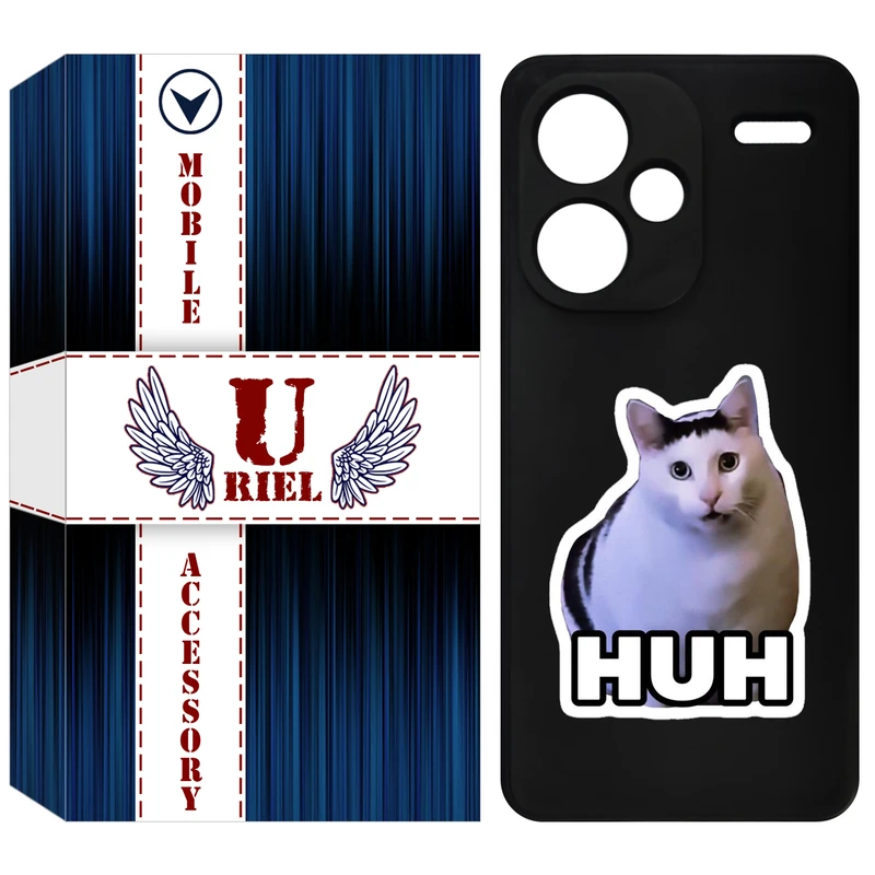 کاور یوریل مدل KSH کد 85 طرح HUH مناسب برای گوشی موبایل شیائومی Redmi Note 13 Pro Plus