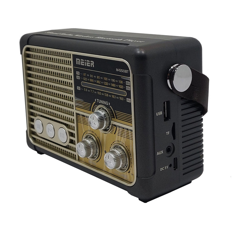 رادیو FM، AM، SW مییر مدل M-550BT دارای پورت USB