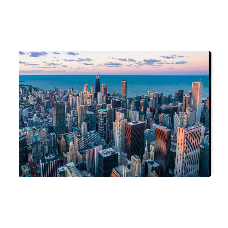 تابلو شاسی عرش مدل فانتزی منظره شهر کد As4864