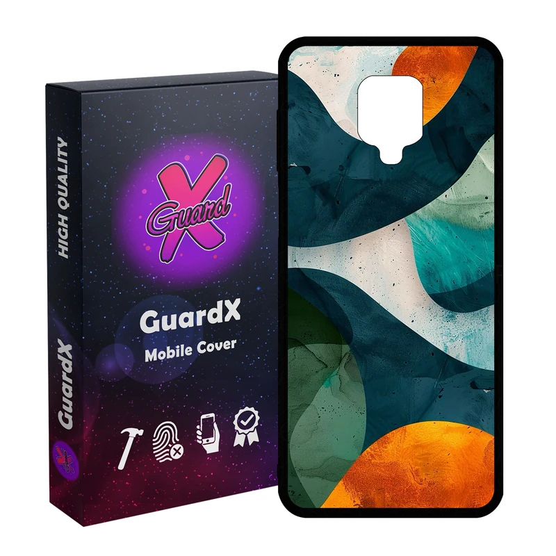 کاور گارد ایکس طرح رنگی مدل 11082 مناسب برای گوشی موبایل شیائومی Redmi Note9 Pro/Note 9 Pro Max/Redmi Note 9S/MI Poco M2 Pro