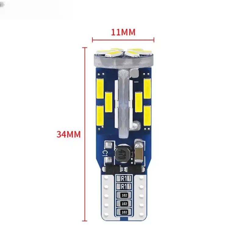لامپ سکن خودرو اچ اف دی مدل 30SMD بسته دو عددی