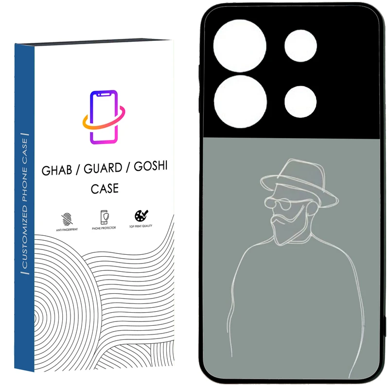 کاور قاب گارد گوشی طرح پسرانه کد 117- TPU مناسب برای گوشی موبایل شیائومی Redmi Note 13 Pro 5G / Poco X6 5G