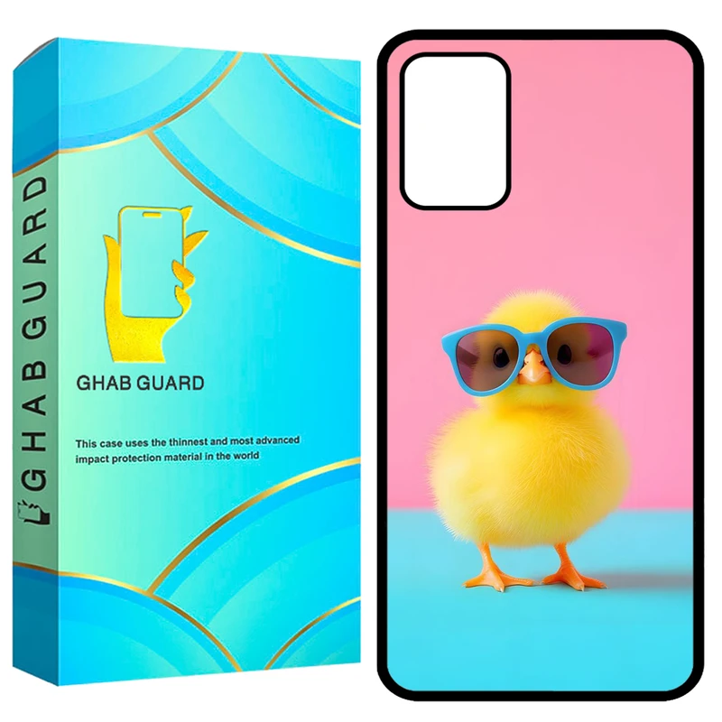 کاور قاب گارد طرح جوجه مدل GCHPA324 مناسب برای گوشی موبایل سامسونگ Galaxy A32 4G