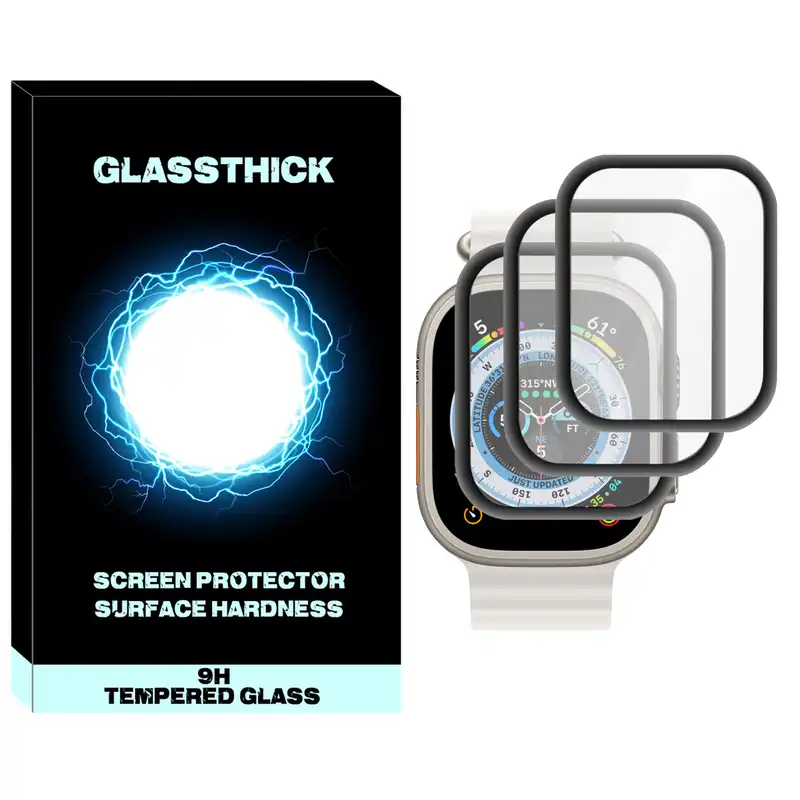 محافظ صفحه نمایش نانو گلستیک مدل NGL مناسب برای ساعت هوشمند هاینو تکو T92 Ultra Max بسته سه عددی