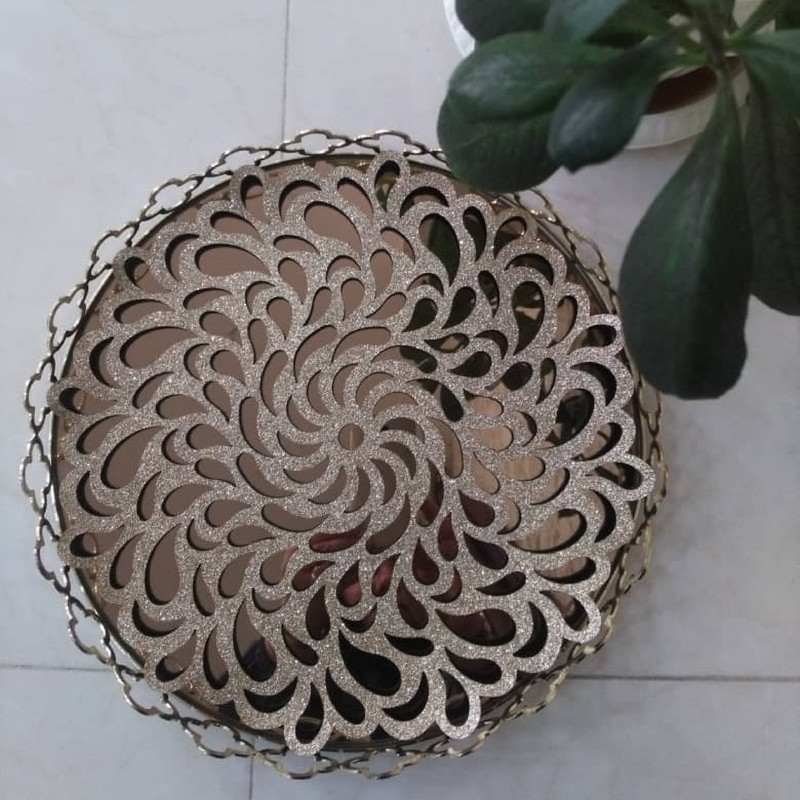 رومیزی طرح آرکاد مدل باران کد 5331 مجموعه 3 عددی