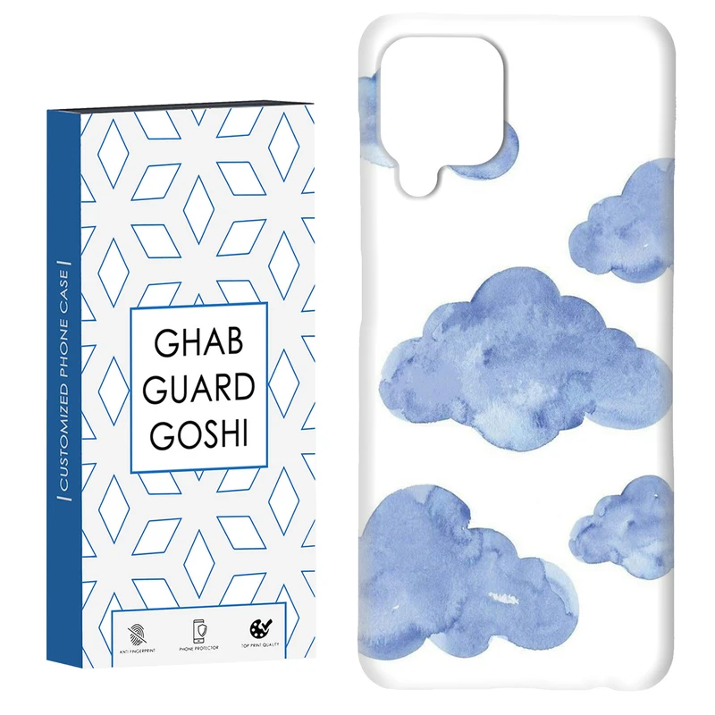 کاور قاب گارد گوشی طرح ابر کد Dimo-318 مناسب برای گوشی موبایل سامسونگ Galaxy A12 / M12