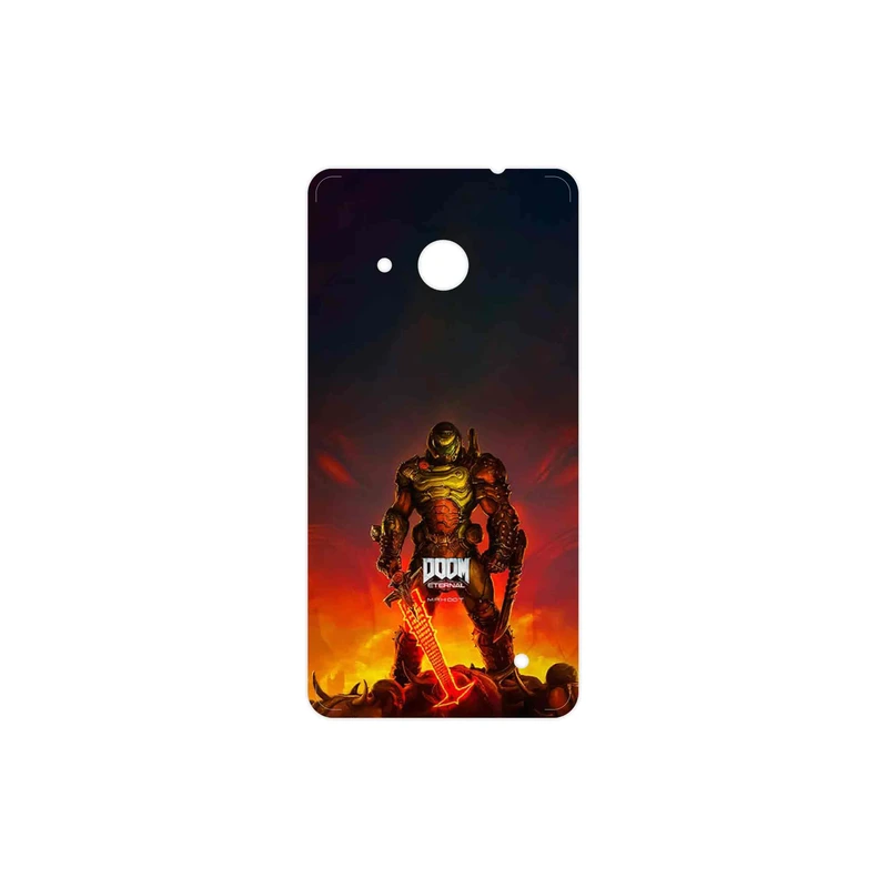 برچسب پوششی ماهوت مدل DOOM Game Series مناسب برای گوشی موبایل مایکروسافت Lumia 550