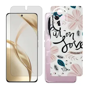 Glass Together model Transparent screen protector suitable for Honor 200 mobile phone with back cover sticker