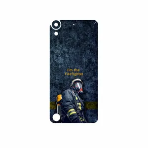 MAHOOT Firefighter Cover Sticker for HTC Desire 630
