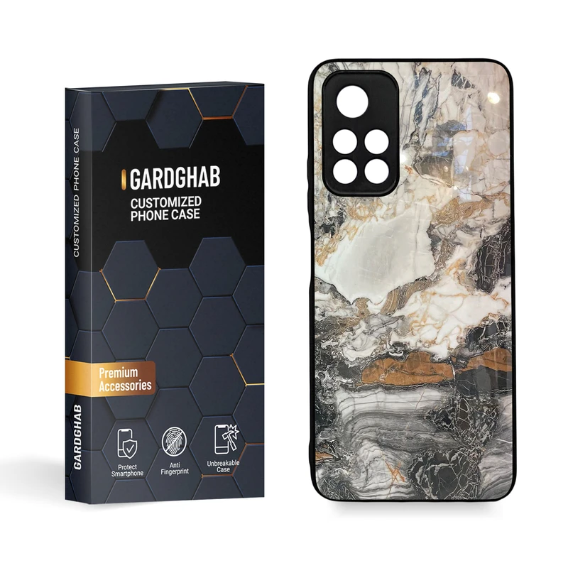 کاور گارد قاب مدل سنگ مناسب برای گوشی موبایل شیائومی Poco M4 Pro 5G / Redmi Note 11 5G