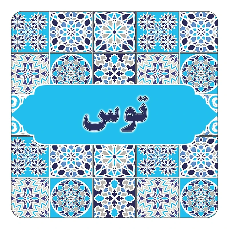 مگنت کاکتی طرح اسم توس مدل اسلیمی کد mg21492