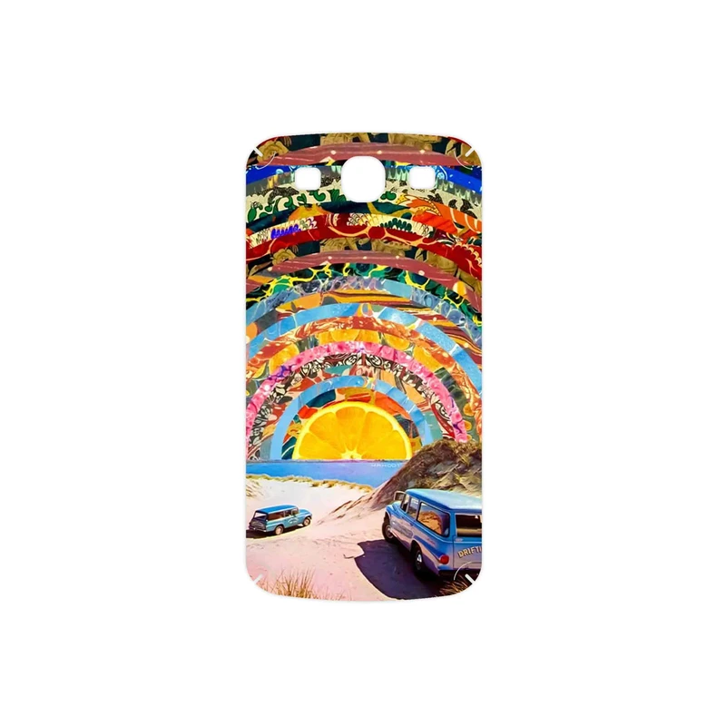 برچسب پوششی ماهوت مدل Collage of Orange Sky مناسب برای گوشی موبایل سامسونگ Galaxy S3 Neo
