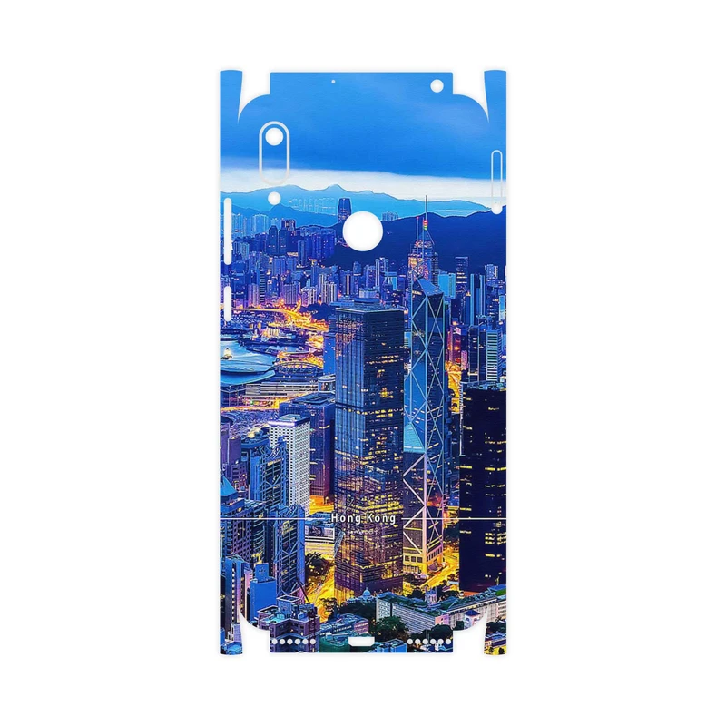 برچسب پوششی ماهوت مدل Hong Kong City-FullSkin مناسب برای گوشی موبایل هوآوی Y6 Prime 2019