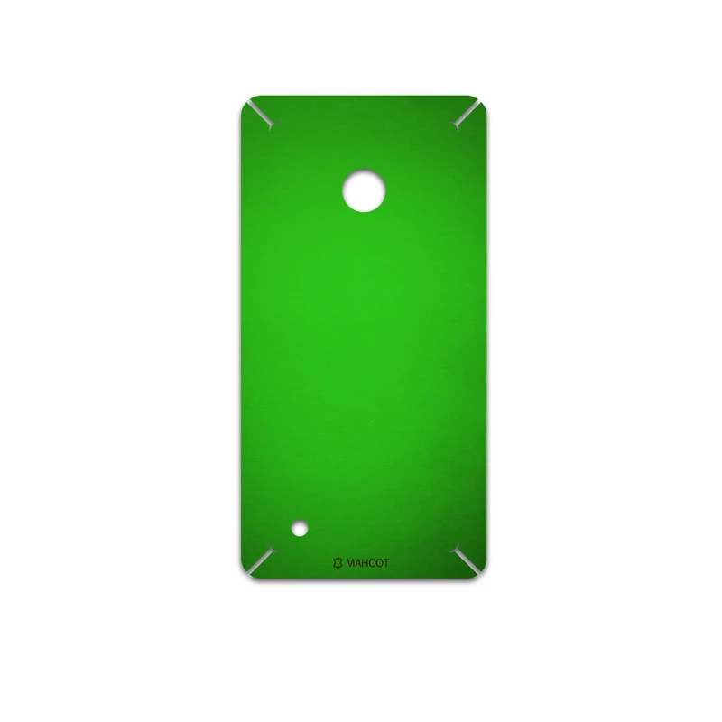 برچسب پوششی ماهوت مدل Metallic-Green مناسب برای گوشی موبایل نوکیا Lumia 530
