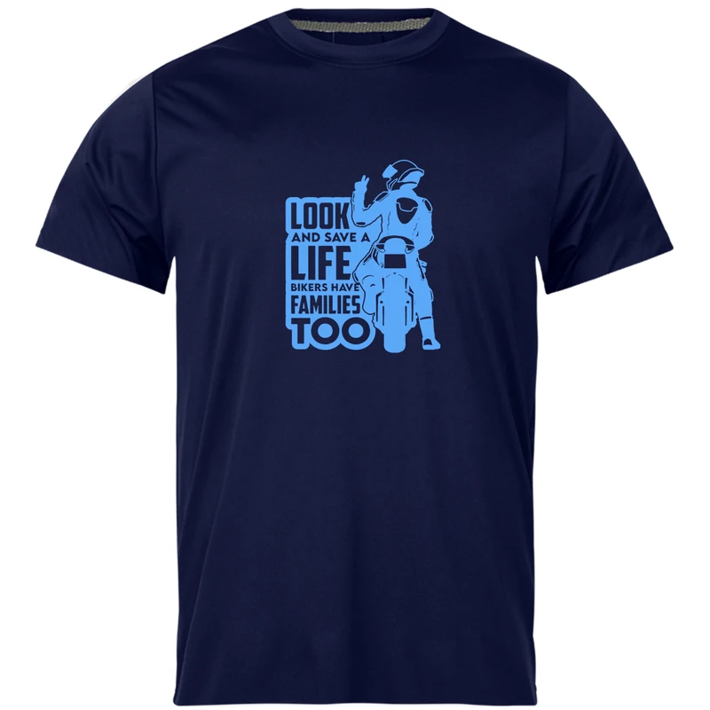 تی‌شرت آستین کوتاه مردانه مدل Look And Save A Life 219