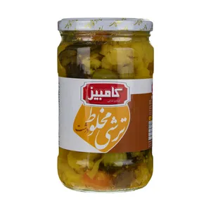 ترشی مخلوط درشت کامبیز - 670 گرم