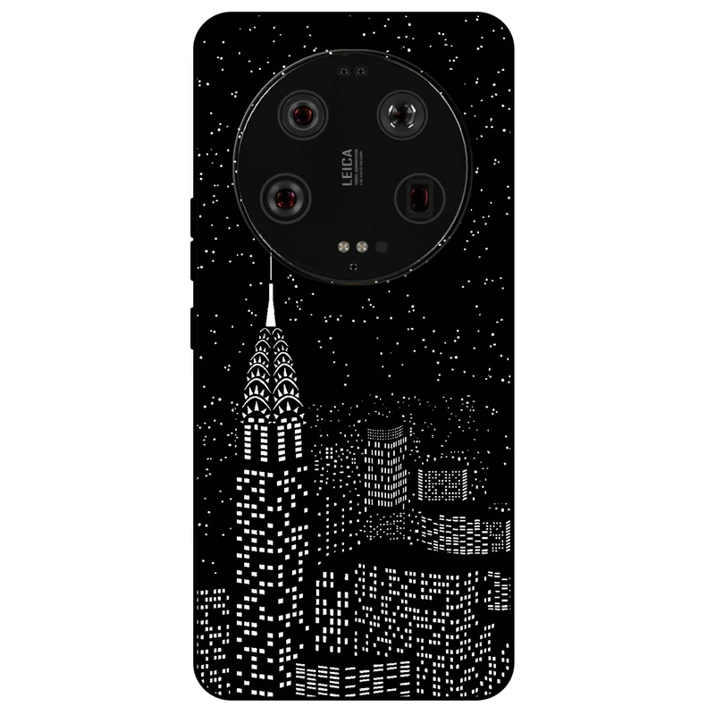 کاور مگافون طرح نیویورک مدل 7768 مناسب برای گوشی موبایل شیائومی 13 Ultra  