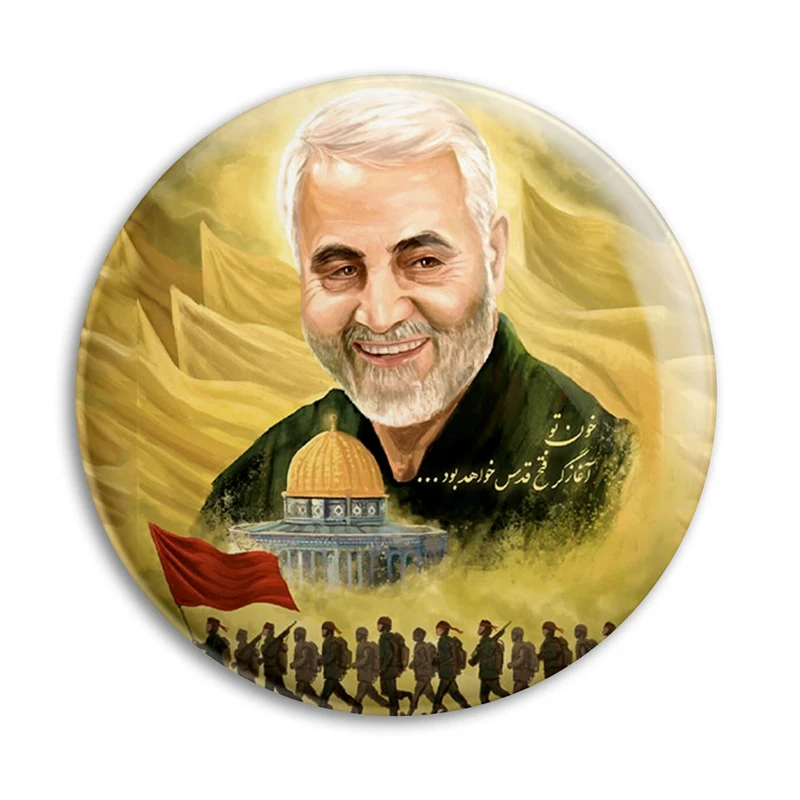 مگنت پرمانه طرح حاج قاسم سلیمانی کد pmag.26946