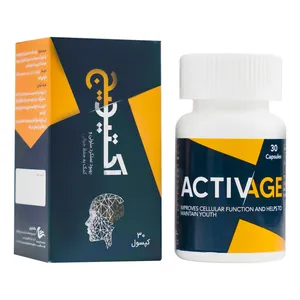 کپسول مکمل غذایی اکتیوایج اروند فارمد بسته 30 عددی