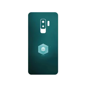 MAHOOT Minimal Cube icon Cover Sticker for Samsung Galaxy S9 Plus