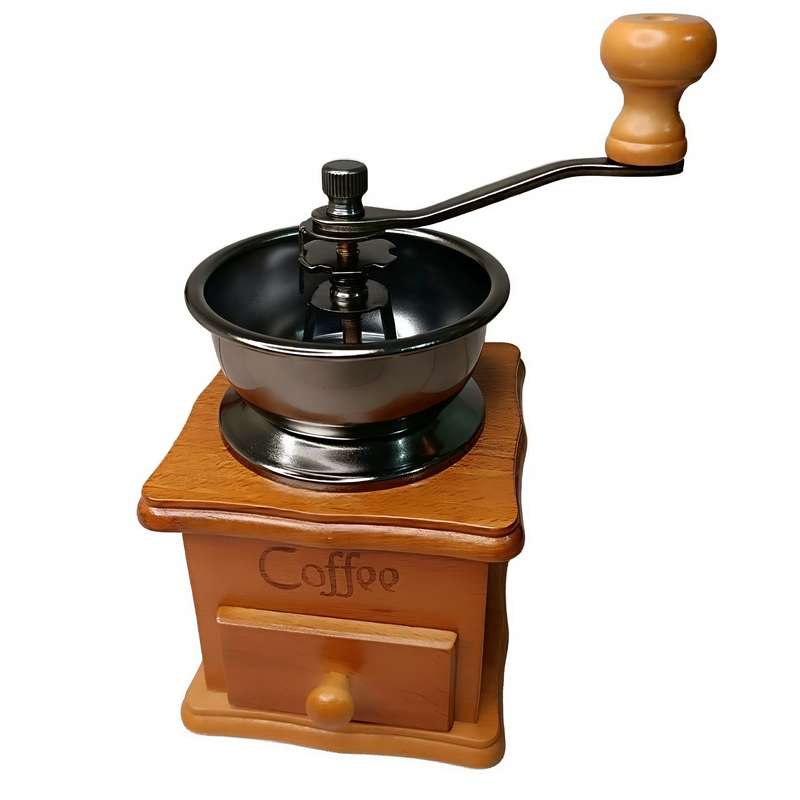 آسیاب دستی قهوه مدل گلدکلاسیک کد MH0016