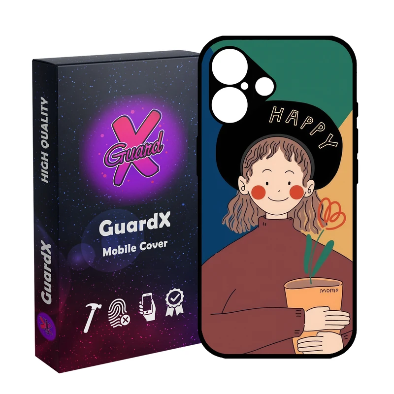 کاور گارد ایکس طرح دختر مدل 10630 مناسب برای گوشی موبایل اپل iPhone 16