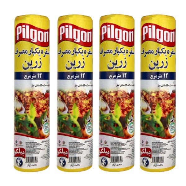 سفره یکبارمصرف پیلگون مدل 1221 مجموعه 4 عددی سفره یکبارمصرف پیلگون مدل 1221 مجموعه 4 عددی
