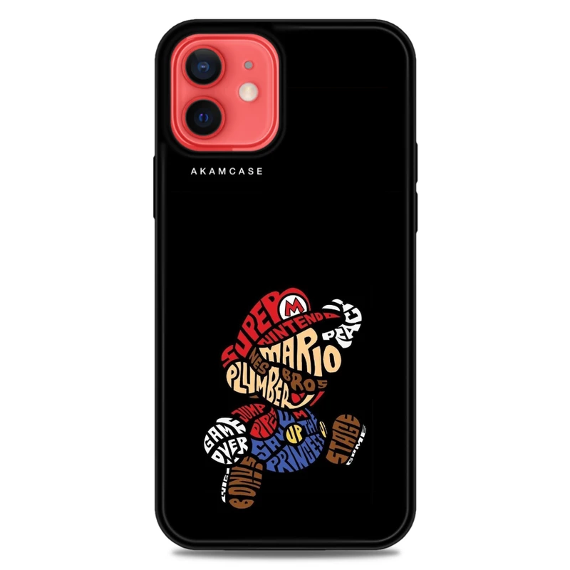 کاور آکام مدل AMC-WA12-SUPER MARIO1 مناسب برای گوشی موبایل اپل iPhone 12