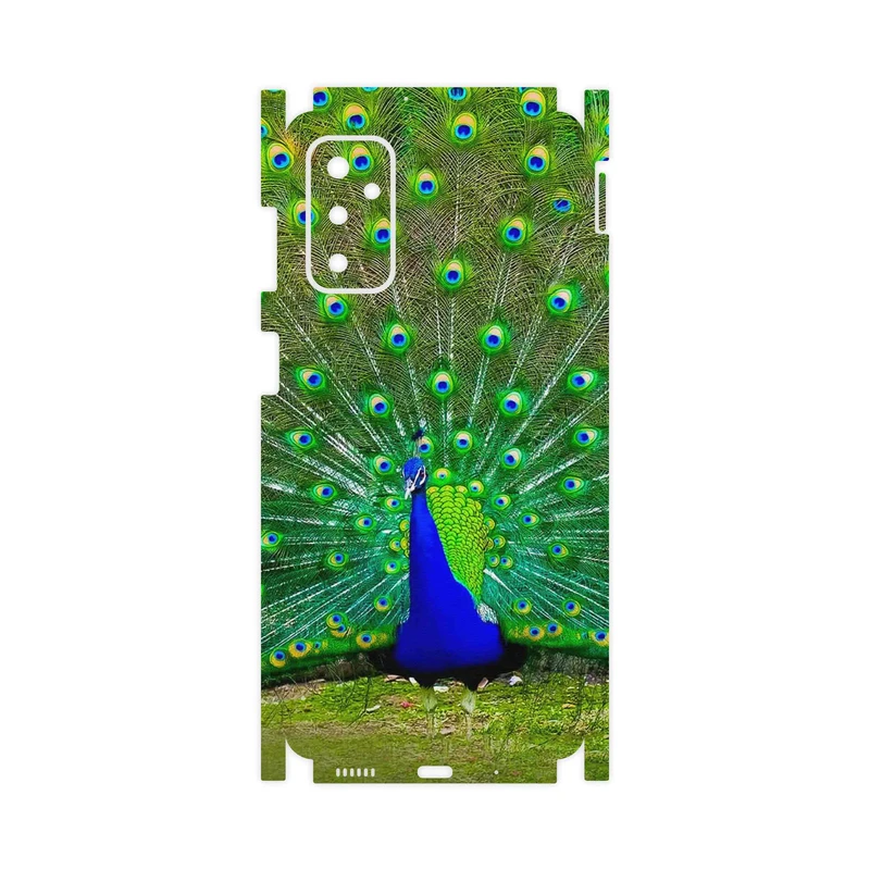 برچسب پوششی ماهوت مدل Peacock-FullSkin مناسب برای گوشی موبایل سامسونگ Galaxy M52 5G