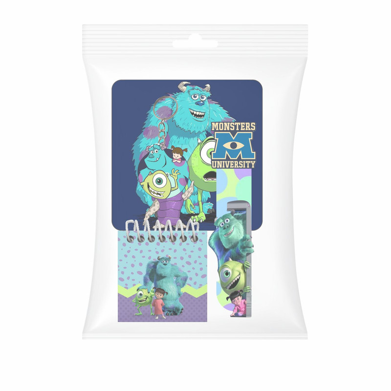 ست لوازم التحریر مدل سالیوان کارخانه هیولا ها بسته 4 عددی